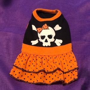 Cute dress with girl skull & crossbones